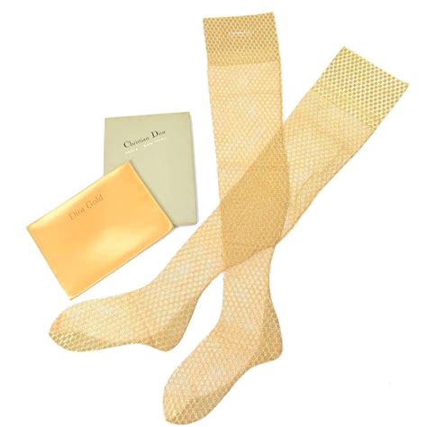 christian dior silk stockings